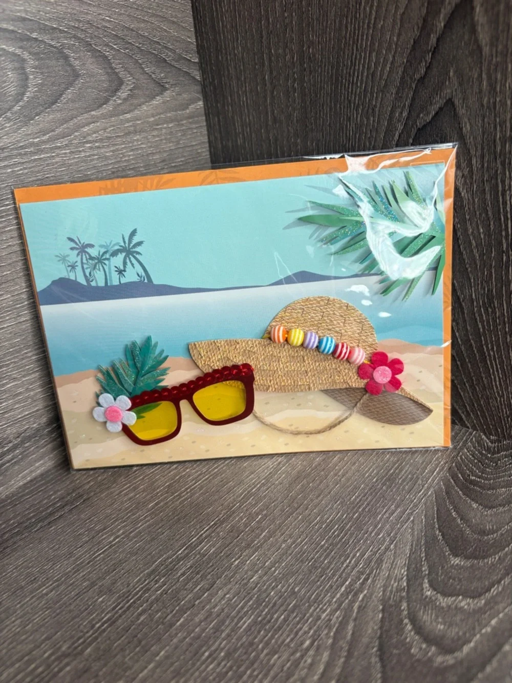 ❤️$3 Burgoyne Blank Summer Themed Greeting Card